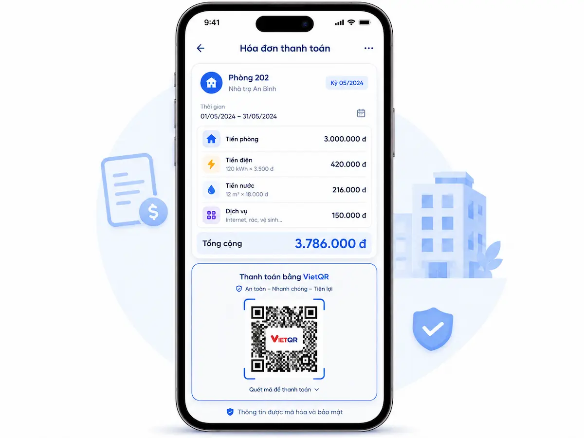 Tạo hóa đơn tiền phòng tự động trên EasyTro